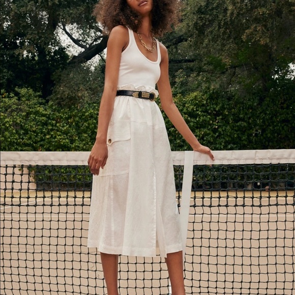 A.L.C. Dresses & Skirts - NWT ALC white paperbag waist utility skirt - 0
